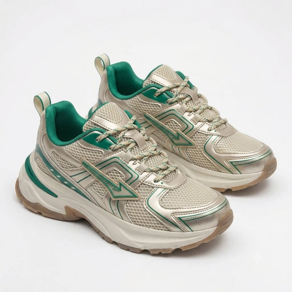 Leone - Beige / Green