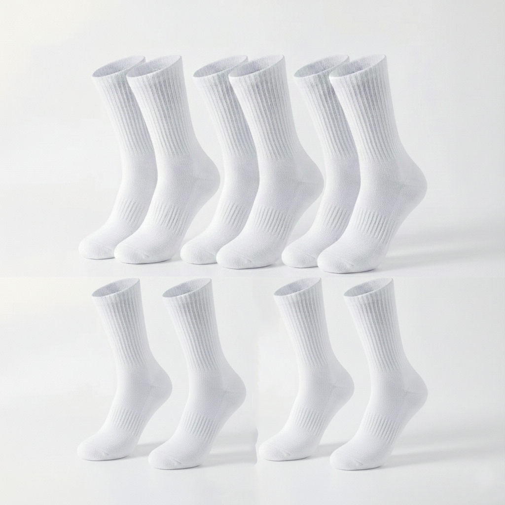 X5 Comfort Socks - White